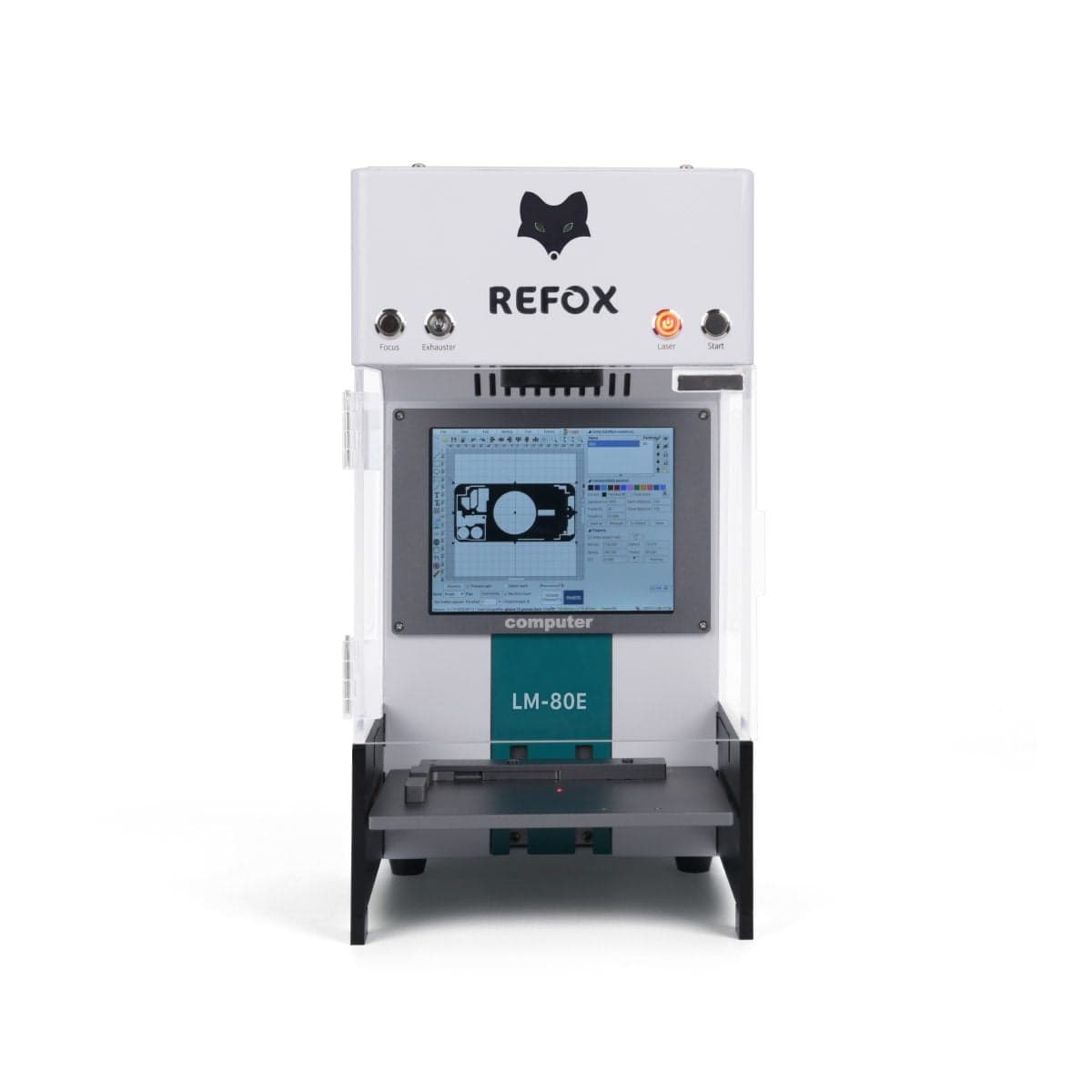 REFOX LM-80B/E 3 in 1 Back Glass Laser Machine