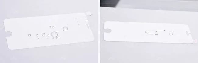 Oleophobic Coating Test Effect
