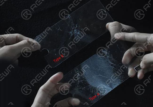 Anti-shatter Test Effect