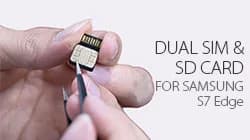 How To Insert Two Nano SIM Cards And A Micro SD Card In Samsung