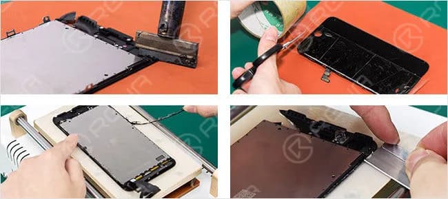 LCD on Manual LCD Separator