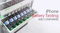 iPhone Battery Testing and Comparing