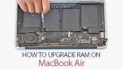 How To Upgrade RAM On MacBook Air