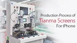 Production of Aftermarket China-made iPhone LCD Screen