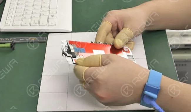 LCD metal plate
