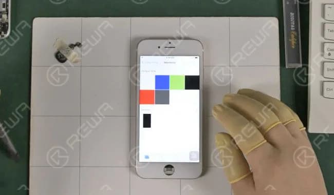 Check pure color screen normal