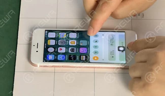 Test touch function