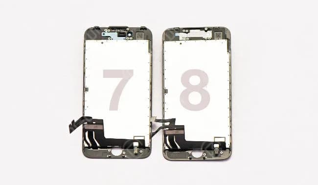 iPhone 8 Screen VS iPhone 7 Screen Hands On Comparison