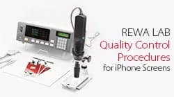 iPhone Series LCD Screen Sampling Test – REWA LAB