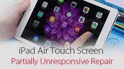 REWA iPad Air Touch Screen Partially Unresponsive Repair