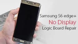 How To Fix Samsung S6 edge Plus No Display Black Screen
