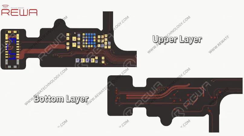 Judging by this, when installing/detaching the home button cable, rough operation of the technician led to the broken cable and resulted in the Touch ID not working problem. And for iPhone 7/7P/8/8P, 80% of Touch ID issues are caused by broken home button cable. We can fix the broken cable by jumping wires.