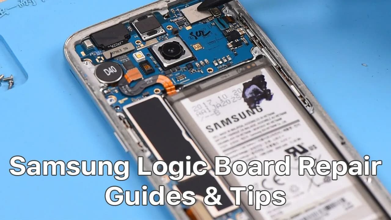 Samsung Logic Board Repair Guides & Tips ( Galaxy S8 Demo )