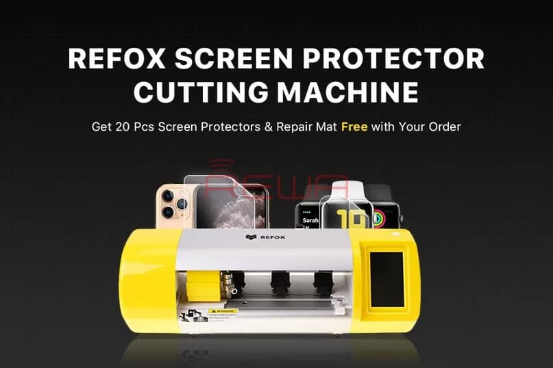 Make A Screen Protector In 15 Seconds – REFOX Screen Protector Cutting Machine