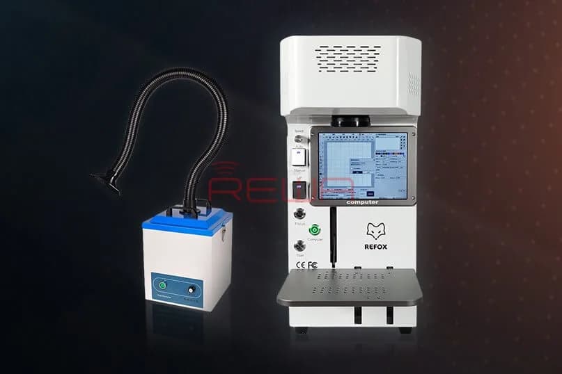 New Arrivals REFOX Automatic Desktop Laser Machine Set