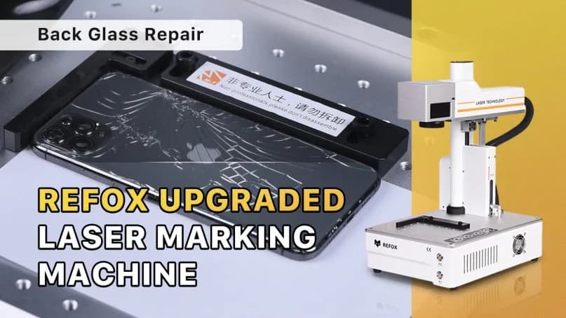 REFOX Upgraded Laser Marking Machine – Small Design, Strong Performance