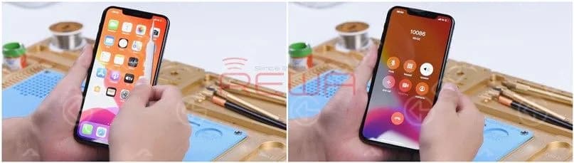 Éteignez l'appareil et laissez refroidir la carte mère pendant 5 minutes. Retirez ensuite la carte mère et installez-la sur le téléphone. Le téléphone s'allume normalement et le signal 4G peut être reçu. Il est également possible de passer un appel téléphonique. Le problème est résolu.