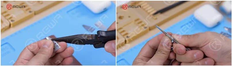 Self-made disassembly tools for AirPods charging case