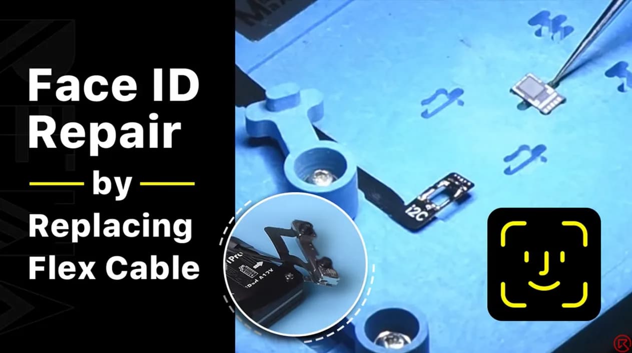 iPhone Face ID Dot Projector Repair (By Replacing Flex Cable)