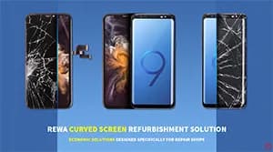 The Latest Curved OLED Screen Refurbishing Solution V5.0 ( Galaxy S9 Demo )