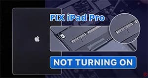 Fix iPad Pro Not Turning On By Replacing Connectors