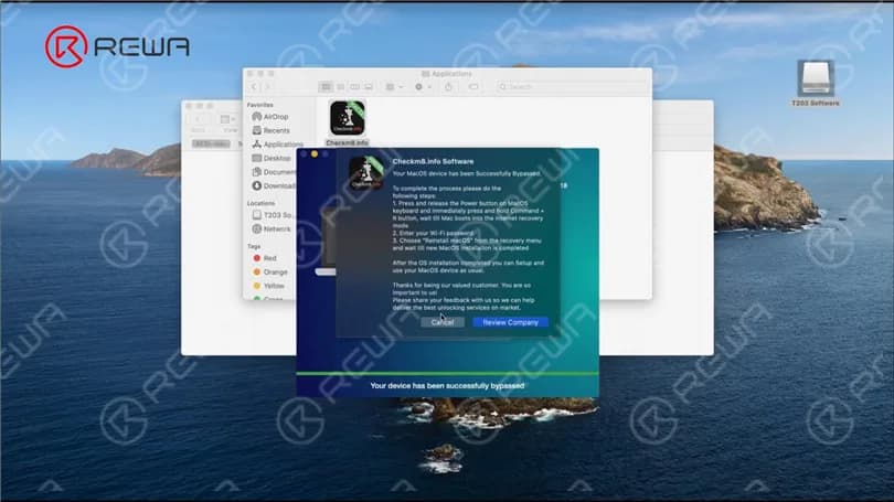 MacBook ID Aktivierungssperre entfernen mit T203