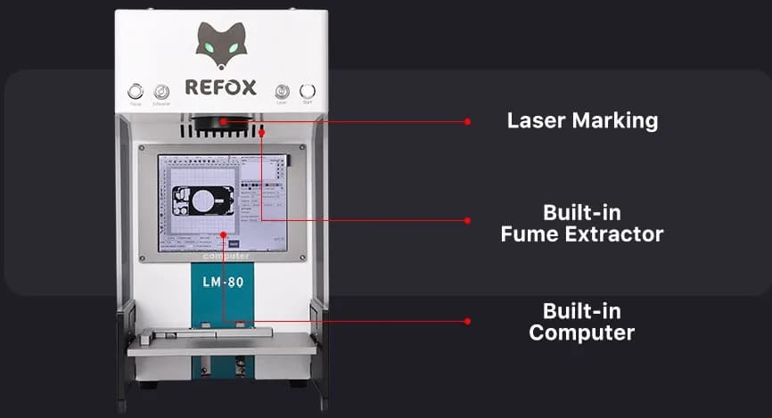 REFOX LM 80 – The Most Powerful Laser Marking Machine