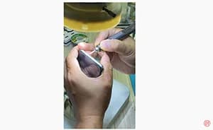Remove Stripped Screw with a Grinding Pen