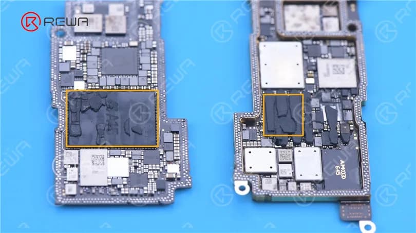iPhone 13 Pro Motherboard Separation - Die heißeste CPU?
