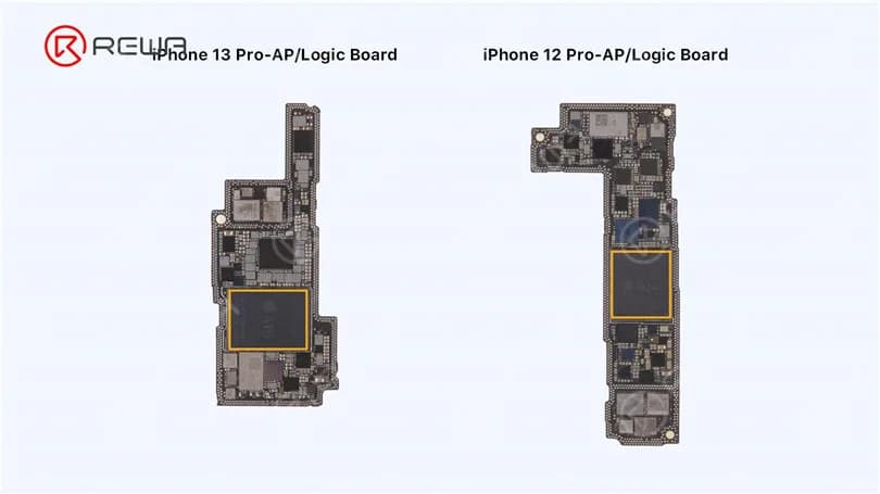 iPhone 13 Pro Motherboard Separation - Die heißeste CPU?
