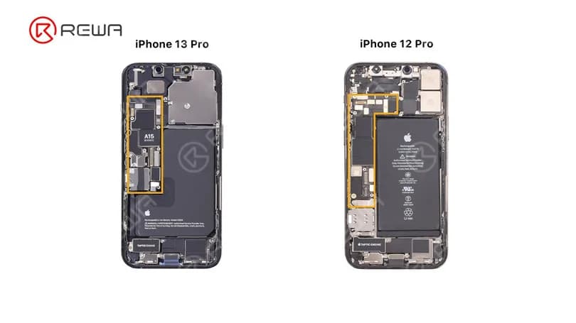 iPhone 13 Pro Motherboard Separation - Die heißeste CPU?