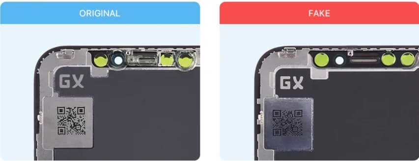 How to Distinguish Original and Fake GX Screen Assembly