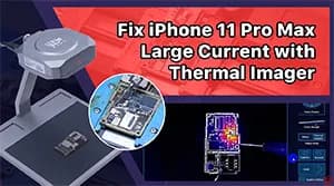 Fix iPhone 11 Pro Max Won’t Turn On with LINCSEEK Infrared Thermal Camera