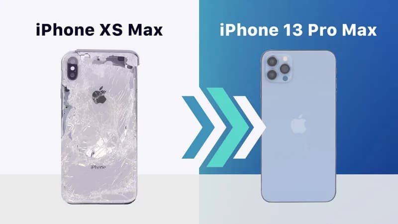 How to Turn Destroyed iPhone XS Max into Brand New “iPhone 13 Pro Max”