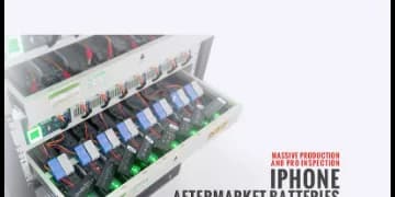 iPhone Aftermarket Batteries: Massive Production and Pro Inspection