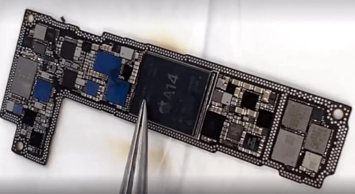 clean and position nand chip