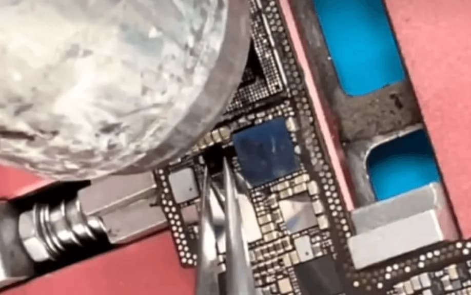 removing nand chip