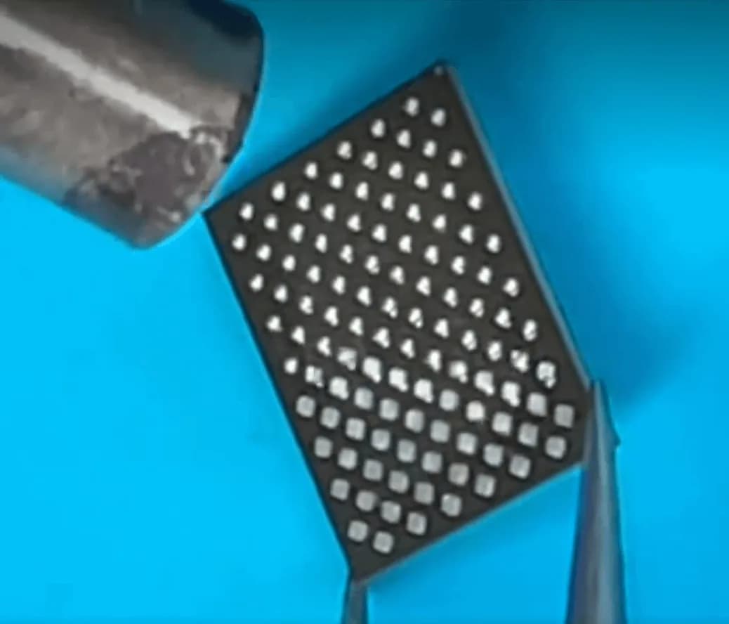 removing nand chip