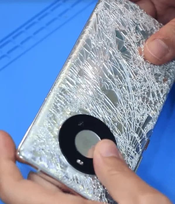 huawei mate 40 pro espalda dañada