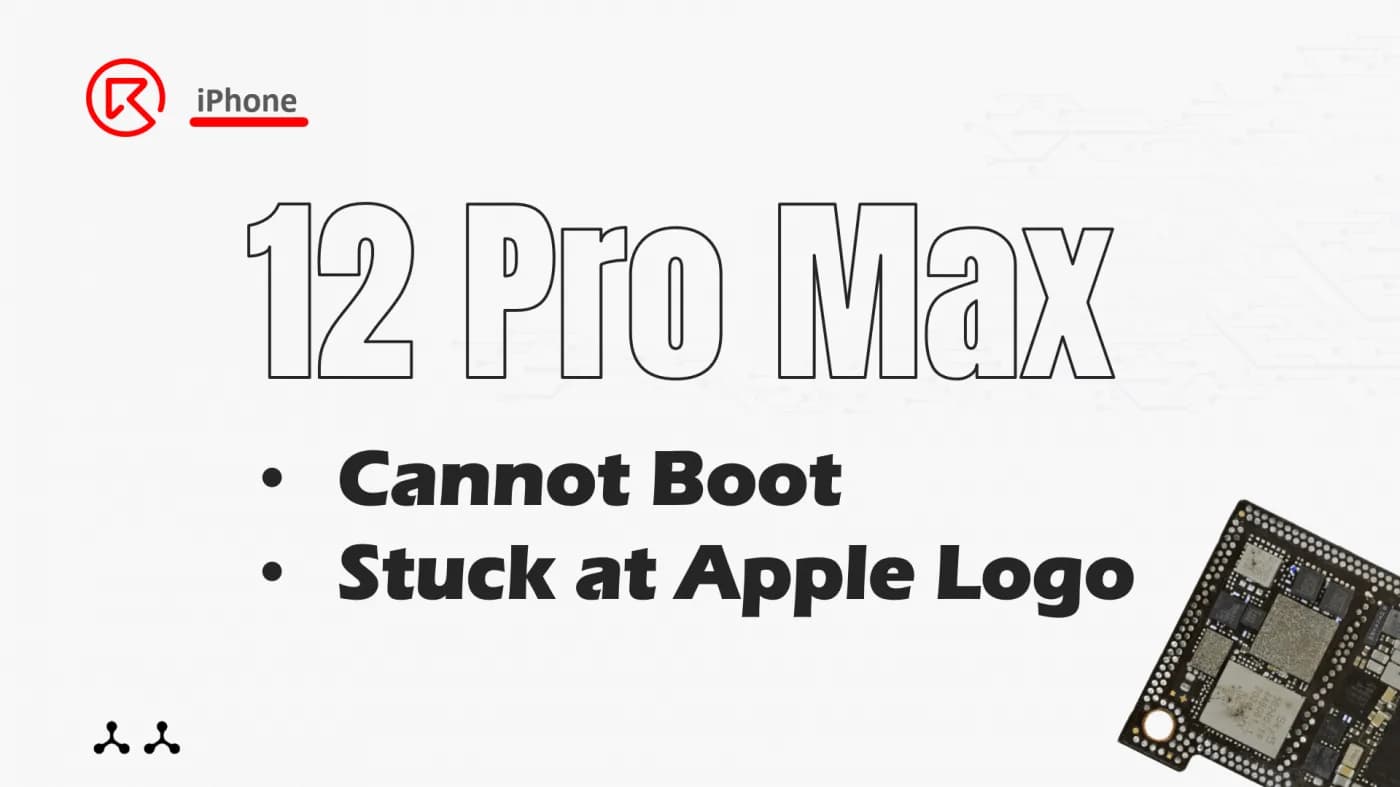 iPhone 12 Pro Max Cannot Charge and Stuck at Apple Logo