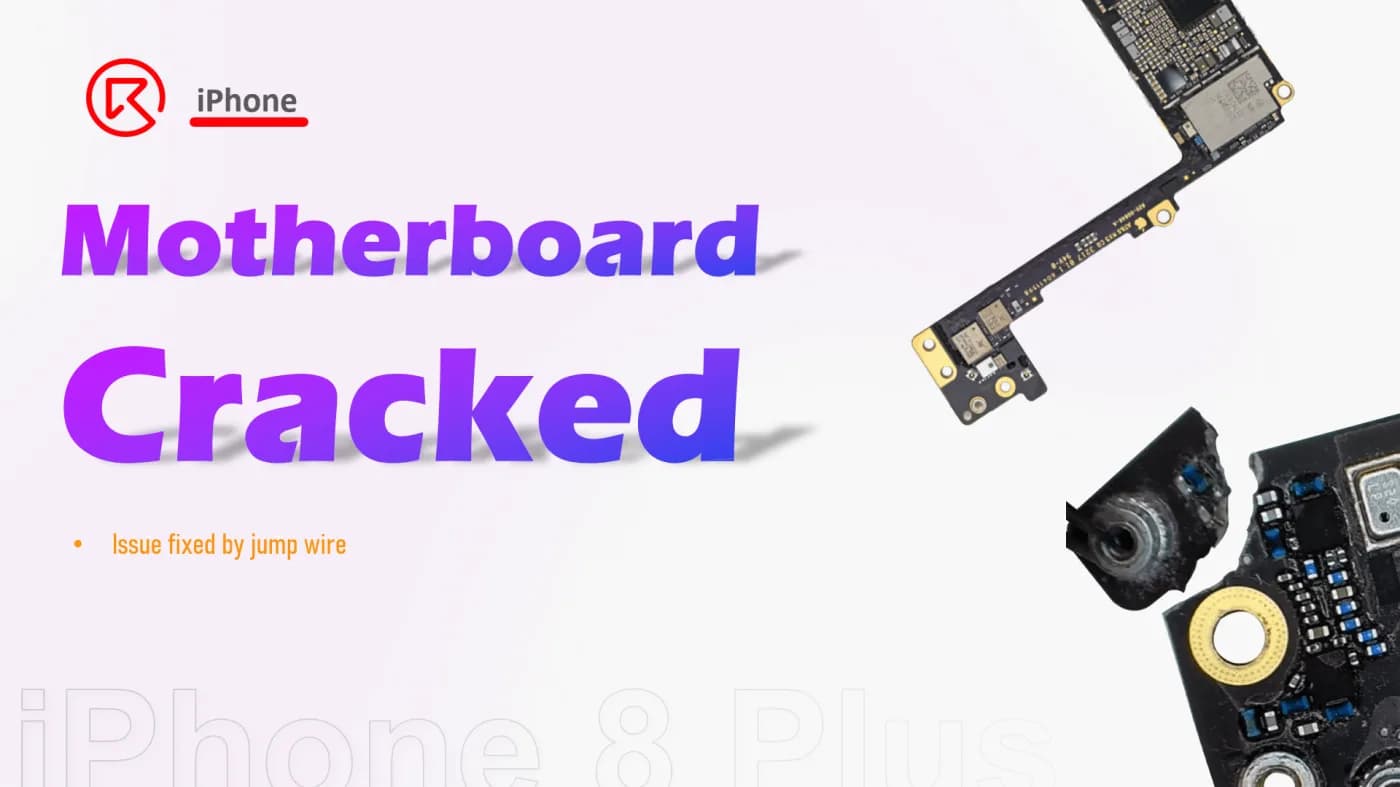 iPhone 8 Plus Motherboard Repair: How We Fixed Cracked PCB & Wi-Fi Issues After Drop Damage