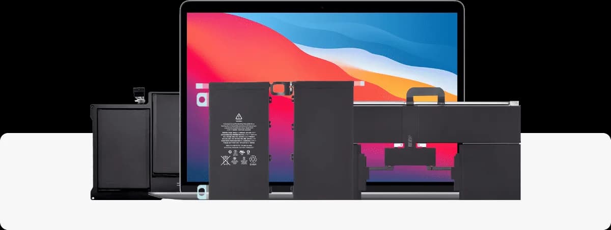 MacBook and iPad battery packs